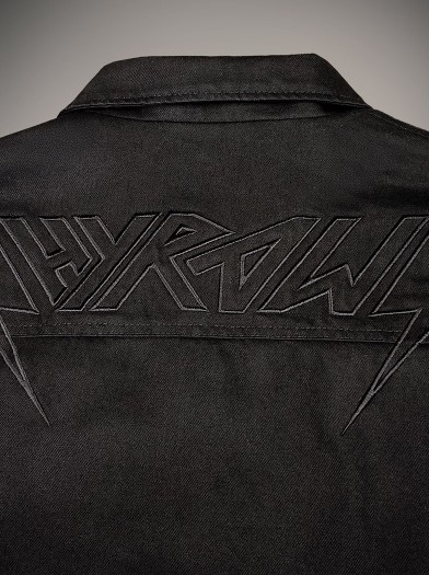 Veste worker doublure flanelle look rock metal|Boutique Hyraw