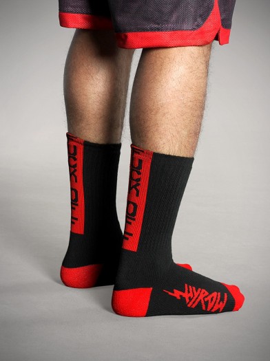 Lot de 2 paires chaussettes style rock metal | Boutique Hyraw