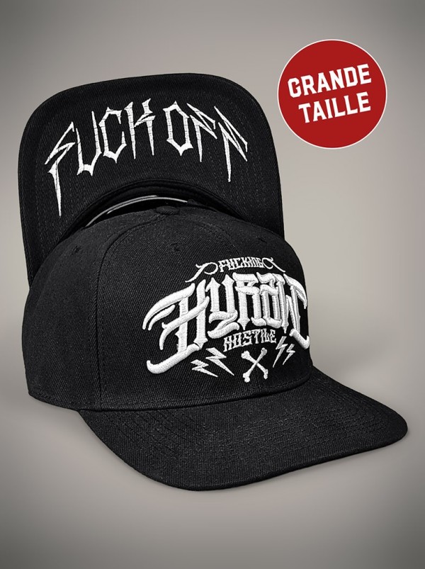 Casquette Snapback OVERSIZE WHITE