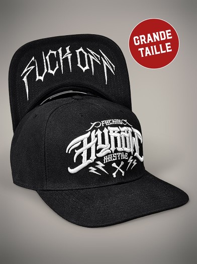 OVERSIZE WHITE Snapback Cap