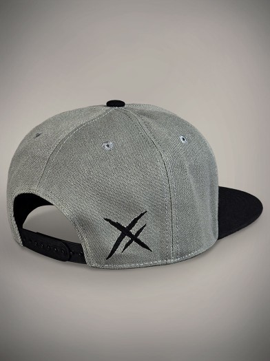 Casquette visière plate look metal | Boutique Hyraw