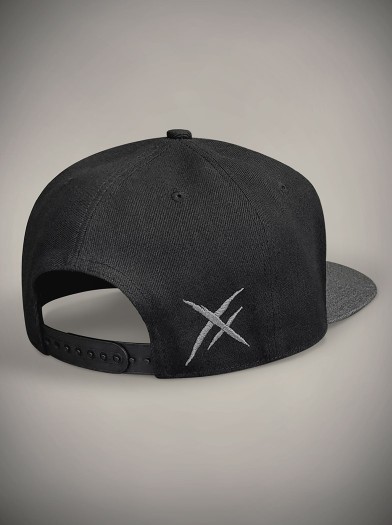 Casquette visière plate look metal tattoo | Boutique Hyraw