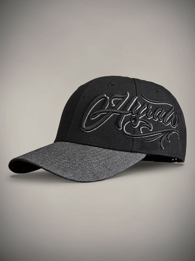 Casquette visière courbe style metal tattoo | Boutique Hyraw