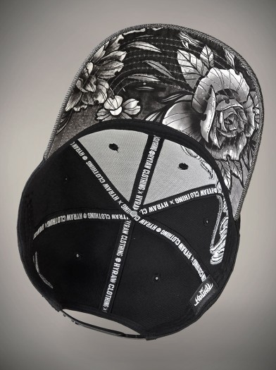 Casquette visière courbe style metal tattoo | Boutique Hyraw