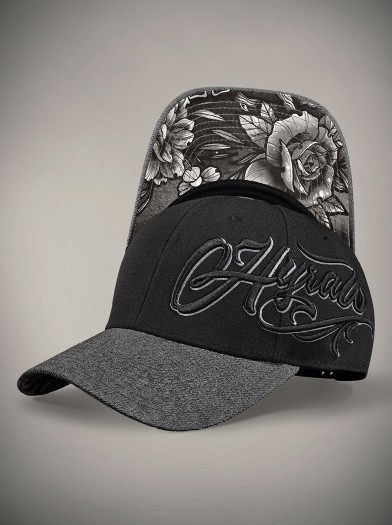 Casquette visière courbe style metal tattoo | Boutique Hyraw