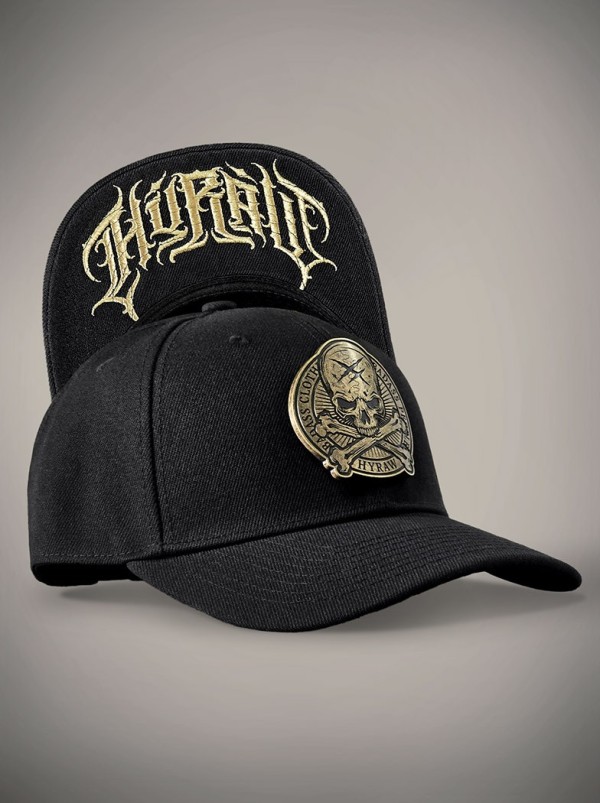 Metal crest cap with curved visor | Hyraw Shop