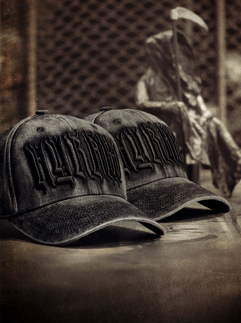 Casquette effet délavé style metal | Boutique Hyraw