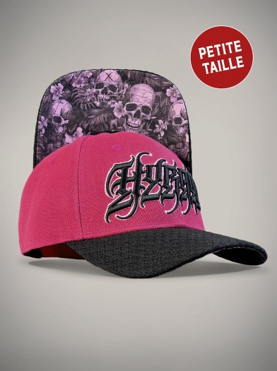 Casquette petite taille visière plate rock | Boutique Hyraw
