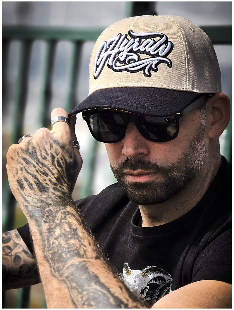 Casquette visière courbe style rock metal | Boutique Hyraw