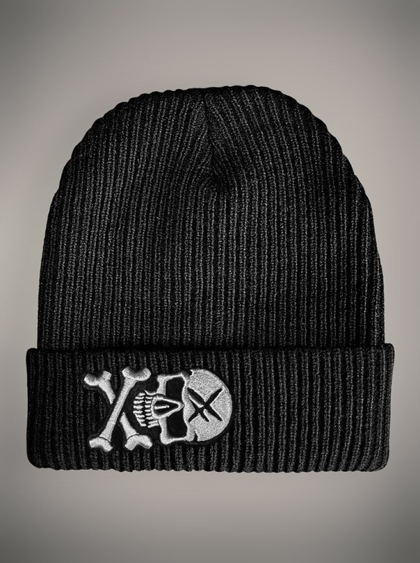 Bonnet épais à revers patch brodé | Boutique Hyraw