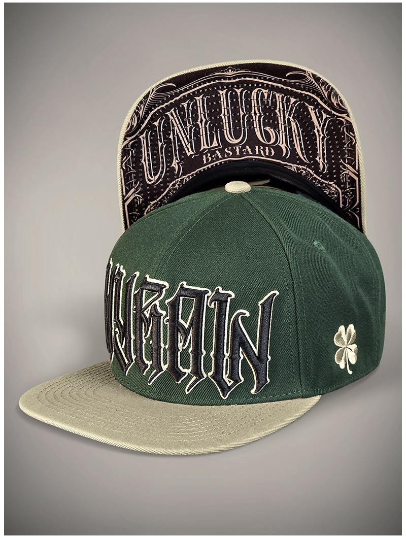 Flat brim cap, punk rock style | Hyraw Shop