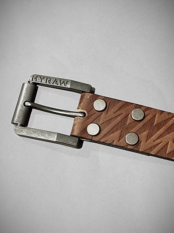 Ceinture cuir véritable boucle métal | Boutique Hyraw