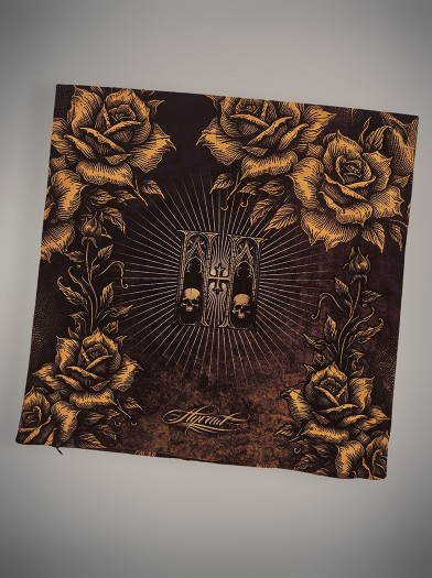 Housse coussin déco rock metal | Boutique Hyraw