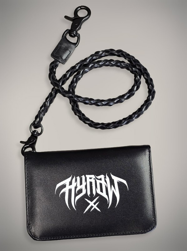 Portefeuille cuir veritable look rock metal | Boutique Hyraw