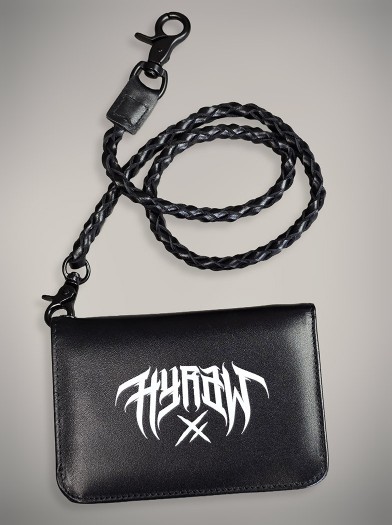 Portefeuille cuir veritable look rock metal | Boutique Hyraw