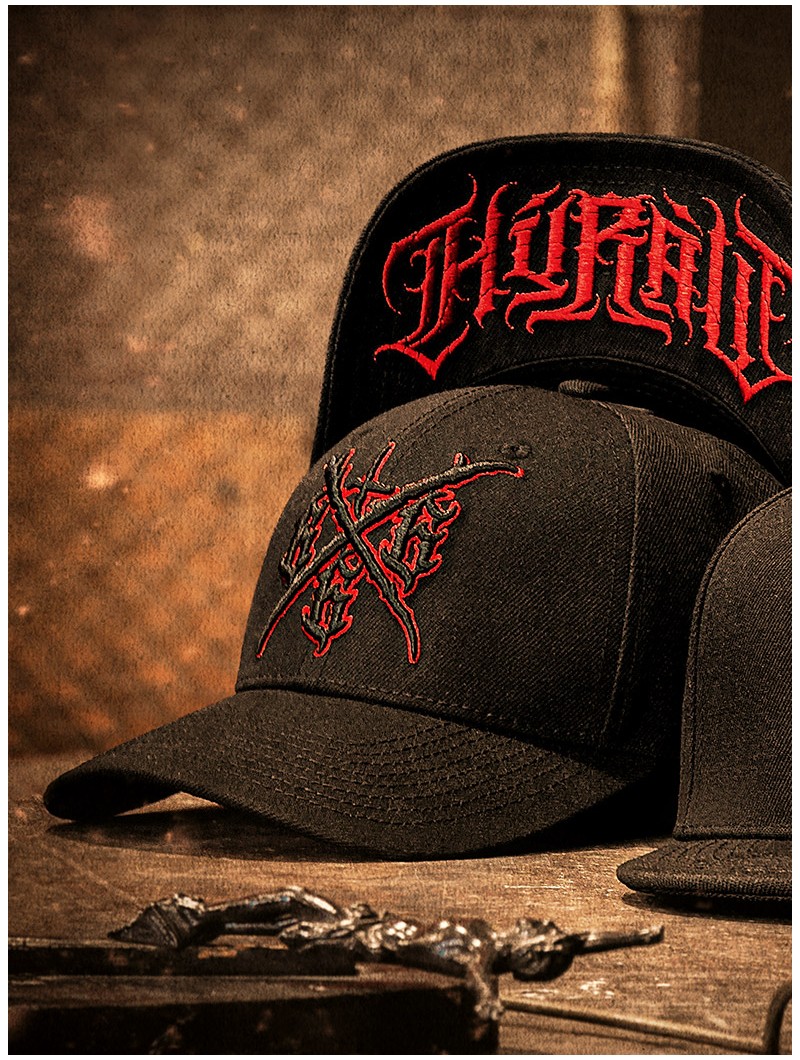 Casquette visière courbe style metal | Boutique Hyraw
