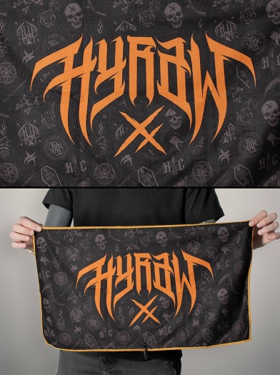 Serviette mousqueton style rock metal | Boutique Hyraw
