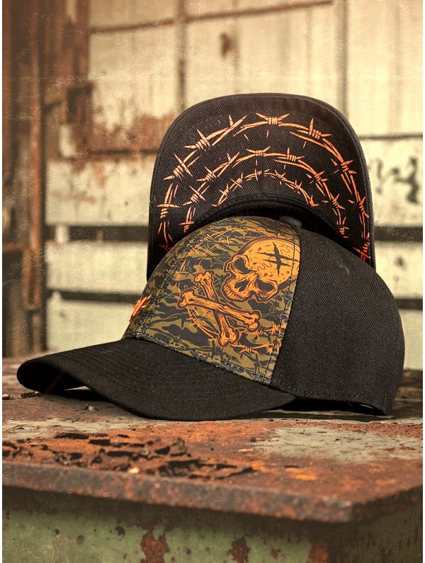 Adjustable cap with a metalcore streetwear look | Hyraw Shop