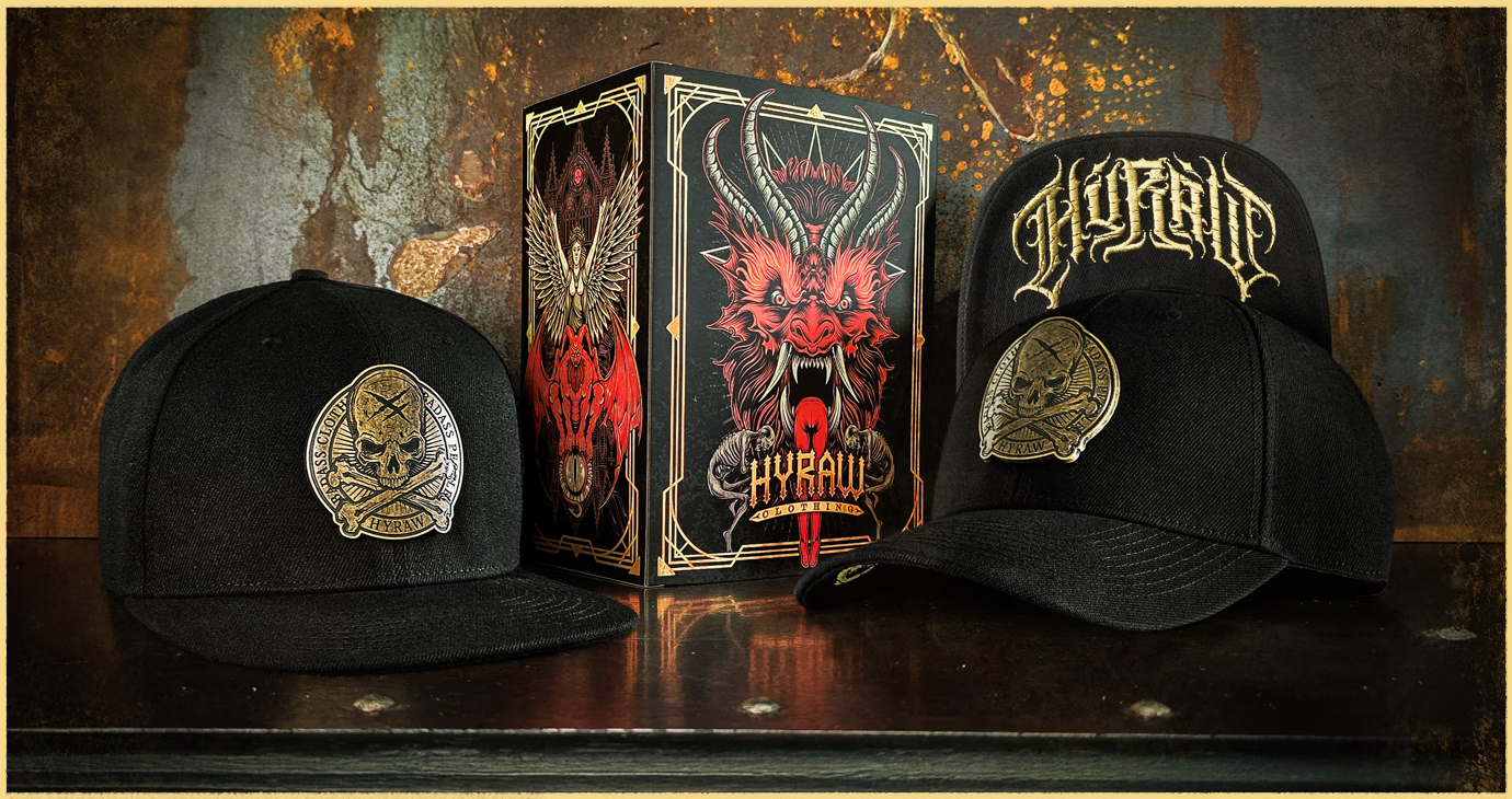 Casquettes RAW SKULL